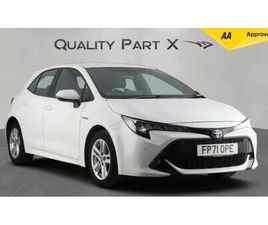 2021 TOYOTA COROLLA 1.8 VVT-H ICON TECH CVT EURO 6 (START/STOP) 5DR HATCHBACK PETROL/ELECTRIC HYBRID AUT...