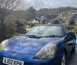 TOYOTA, MR2, CONVERTIBLE, 2002, MANUAL, 1794 (CC), 2 DOORS