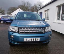 LAND ROVER FREELANDER TD4 2014 LAND ROVER FREELANDER 2.2 TD4 XS 5DR ESTATE DIESEL MANUAL