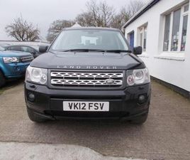 LAND ROVER FREELANDER SD4 2012 LAND ROVER FREELANDER 2.2 SD4 XS 5DR AUTO ESTATE DIESEL AUTOMATIC