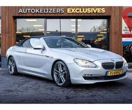 BMW SERIE 6 CABRIO 640 6-SERIE CABRIO 640I HIGH EXECUTIVE LEDER SPO