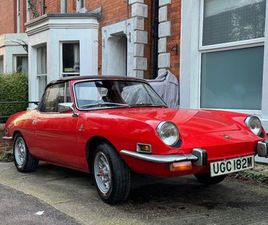 1971 FIAT 850 SPIDER SPORT (RARE RIGHT HAND DRIVE).