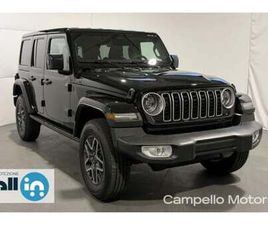 JEEP WRANGLER UNLIMITED JEEP WRANGLER UNLIMITED 2.0 TURBO SAHARA NUOVA A VENEZIA