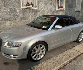 AUDI A4 CABRIO AUDI A4 CABRIOLET 2.0 TDI FAP S LINE FULL OPTIONAL