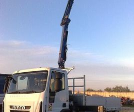 IVECO EUROCARGO 75E18 CASSONE FISSO CON GRÙ - 2010