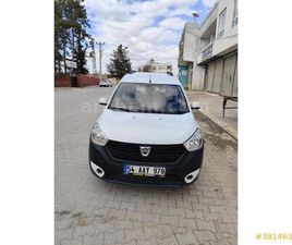 SAHIBINDEN DACIA DOKKER 1.5 DCI AMBIANCE 2018 MODEL MERSIN 300.000 KM BEYAZ - 38146314 | ARABAM.COM