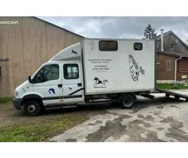 CAMION CHEVAUX PONT HYDRAULIQUE RENAULT MASCOTT VL