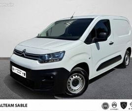 CITROEN BERLINGO VAN CITROËN BERLINGO VAN (3) M 650KG BLUEHDI 100 BVM DRIVER (AM34) 4 PORTES (JUIN 2021) (CO2 143)