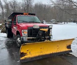 2009 FORD F-350 6.4 POWERSTROKE DIESEL, DUMP, PLOW & SANDER