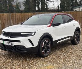 VAUXHALL MOKKA-E 2021 (71) - 50KWH SRI NAV PREMIUM SUV 5DR ELECTRIC AUTO (136 PS)