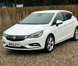VAUXHALL ASTRA 2019 (69) - 1.4I TURBO SRI HATCHBACK 5DR PETROL MANUAL EURO 6 (START/STOP) (150 PS)
