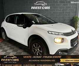 CITROEN C3 1.2I 82CH FEEL BUSINESS BVM5 - 3ÈME MAIN - DISTRIBUTION OK - GARANTIE 6 MOIS MINIMUM