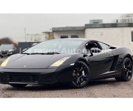 LAMBORGHINI GALLARDO NERA LAMBORGHINI GALLARDO LP 520 NERA 5.0 V10 520CH N89/185 - HISTORIQUE D'ENTRETIEN COMPLET - LIFT - CAMÉRA - CLIM - AWD - XENON - 52000KM