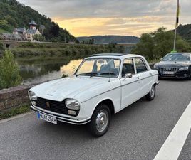 PEUGEOT 204 OLDTIMER PEUGEOT 204 LIMOUSINE SCHIEBEDACH