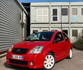 CITROËN C2 VTS 1.6I 16V - ROUGE - ENTIÈREMENT D'ORIGINE