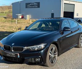 BMW 430D GRAN COUPÉ / 3.0 258 CH / INTÉRIEUR M SPORT / CARBONSCHWARZ / HUD / TOIT OUVRANT / CAMÉRA DE RECUL / SIÈGES ÉLECTRIQUES CHAUFFANTS / GPS IDRIVE / GARAN