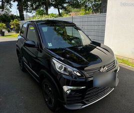 A VENDRE VOITURE SANS PERMIS LIGIER JS60 NOIR -2023 - 7892 KM - EXCELLENT ETAT