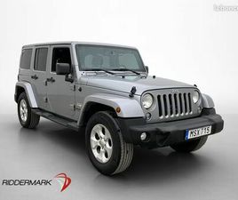 JEEP WRANGLER UNLIMITED 2.8 4WD SAHARA 200CH – ALPINE – CUIR – ATTELAGE