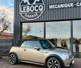 MINI COOPER S CABRIOLET 1.6 L 170 CV COMPRESSEUR BVA