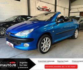 PEUGEOT 206 CC 2.0 16S 136 CH REF 0906