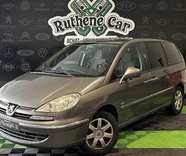 PEUGEOT 807 2.0 HDI 136CV NAVTEQ * 8 PLACES, GPS COULEUR, ATTELAGE..