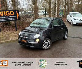 FIAT 500 1.2 70CH LOUNGE - TOIT PANORAMIQUE - CLIM - DISTRIBUTION OK