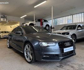 RARE - AUDI A5 3.0 TDI 245 CH QUATTRO S-LINE TIPTRONIC 8 - AUDI MAGNETIC RIDE - CHAUFF. STATIONN. - LINE & FRONT ASSIST - BANG & OLUFSEN - SIÈGES CHAUFF. - GARA