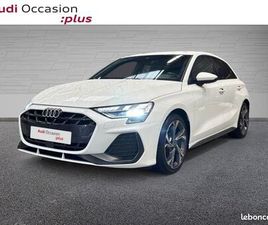 AUDI A3 SPORTBACK 35 TFSI AUDI A3 SPORTBACK 35 TFSI 150CH HYBRIDE S LINE S TRONIC 7