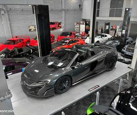 MCLAREN 675 LT SPIDER – 500 EXEMPLAIRES – CARBONE - PPF