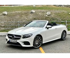 MERCEDES CLASSE E CABRIO RECHERCHE CLASSE E CABRIOLET