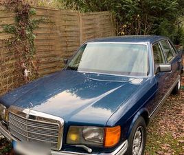 MERCEDES CLASSE S 500 SEL MERCEDES 500 SEL BLEUE 1984, SUSPENSION HYDROPNEUMATIQUE