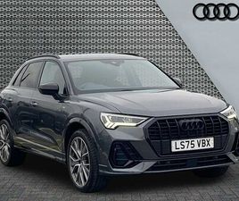 AUDI Q3 35 TFSI AUDI Q3 SUV BLACK EDITION 150 PS TFSI S TRONIC