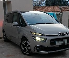 CITROEN GRAND C4, SHINE, 7 PLACES, 1.6THP, EAT8 180CH, HOMOLOGUÉ ESS/ETH, CARTE GRISE FE, VISION360, ATTELAGE DÉMONTABLE ORIGINE