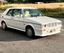 VOLKSWAGEN GOLF CABRIO GLI GOLF CABRIOLET 1800 GLI SPECIAL/WHITE