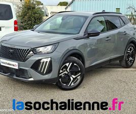 PEUGEOT 2008 HYBRID 136 E-DCS6 ALLURE + CAMÉRA AV ET AR + NAVIGATION + CLÉ MAINS LIBRES + PEINTUR...