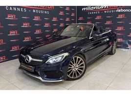 MERCEDES CLASSE C CABRIOLET 220D 170CH BVA 9G-TRONIC FASCINATION PACK AMG - GARANTIE 6 MOIS