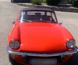 TRIUMPH SPITFIRE CABRIOLET SPITFIRE 1500