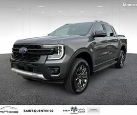 FORD RANGER DOUBLE CABINE 2.0 ECOBLUE 205 CH S&S BVA10 E-4WD WILDTRAK CAMERA 360°