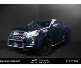 ISUZU D-MAX 1.9 LS DOBBEL CAB - RYGGEKAMERA/KROK/SKINN/BLUETOOTH++