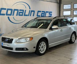 VOLVO V70 D3 MOMENTUM AUTOMAT, XENON, VETOKOUKKU, TAKALIPPA, ERITTÄIN HYVIN HUOLLETTU!
