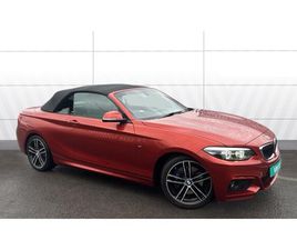 BMW 2 SERIES CONVERTIBLE 220D M SPORT 2DR [NAV] STEP AUTO