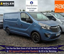 2017 VAUXHALL VIVARO 1.6CDTI 2700 L1H1 (125PS)(EU6) BITURBO (START/STOP) ECOTEC PANEL