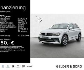 VOLKSWAGEN TIGUAN R-LINE 2.0 TDI PANO*HUD*AHK*STAND*LED