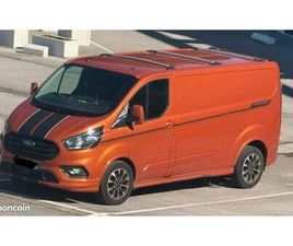 FORD TRANSIT CUSTOM VAN SPORT 320 SPORT L2H1 ECOBLUE 185 HYBRID CABINE+ SPORT- 166000 KM ENVIRON MOTEUR CHANGÉ À 121501 KM