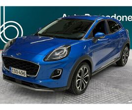 1,0 ECOBOOST HYBRID (MHEV) 125HV M6 TITANIUM LAUNCH EDITION 5-OVINEN / LOHKOLÄMMITIN /PERUUTUSKAMERA