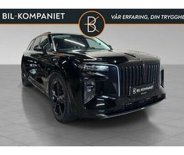 HONGQI E-HS9 | EXLUSIVE | BLACKED OUT | LAZER LED-BARER UNDER SKILT