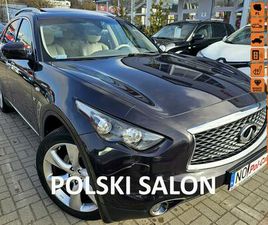 INFINITI QX70 PIERWSZY WŁAŚCICEL,SKÓRA,KAMERA 360, GRZANE FOTELE, SERWIS, 4AWD OLSZTYN