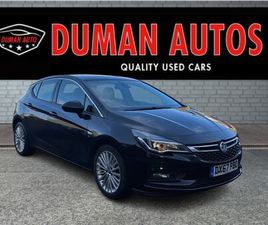2017 VAUXHALL ASTRA 1.6CDTI ELITE NAV (110PS) HATCHBACK