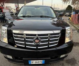 VENDO CADILLAC ESCALADE DEL 2007 CON 190.000KM NE PUÒ FARE ALTRI 300.000KM , IN OTTIME CONDIZIONI 97% FATTI IN AUTOSTRADA