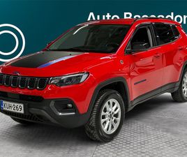 JEEP COMPASS PHEV 4XE 240HV TRAILHAWK / MUKAUTUVA VAKIONOPEUDENSÄÄDIN / NAVIGOINTI / PERUUTUSKAMERA ++